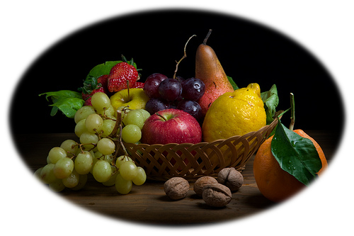 Cesta di frutta